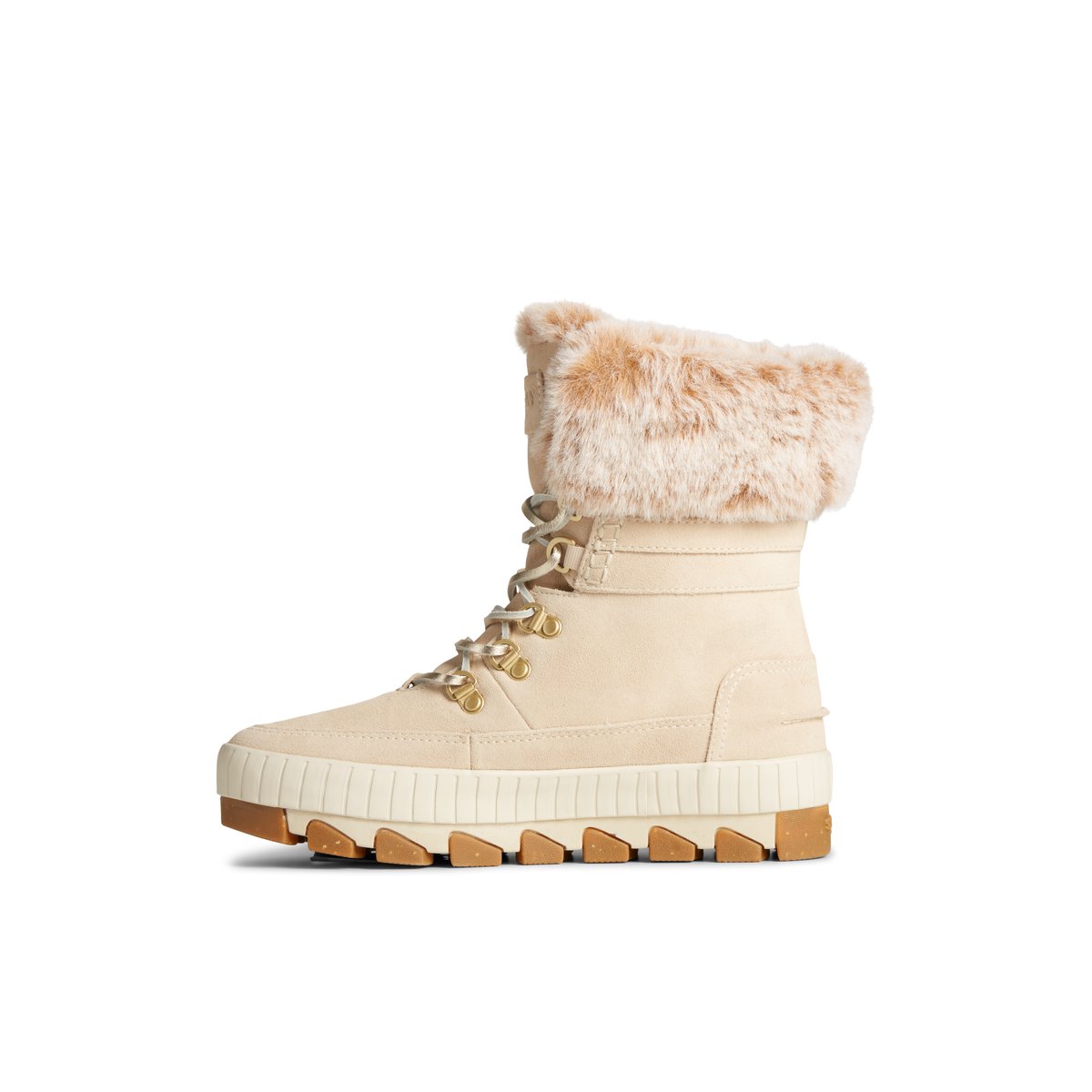 Sperry Torrent Lace Up Boot Stiefel Damen Beige | 82CUSDBTN